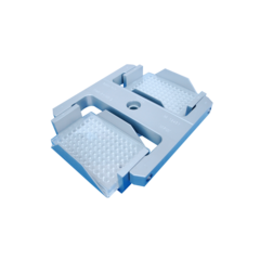 ROTOR HORIZONTAL (SWING-OUT) 3000RPM PARA 2 MICROPLACAS OU BLOCOS (85x130x60mm) COM 2 CAÇAPAS 13307 P/MPW-350 e MPW-352