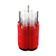 ADAPTADOR REDONDO PARA 7 TUBOS DE 7ML (Ø 13,5x100mm) PARA CAÇAPAS 13045,13437,13438C E ROTOR 12436