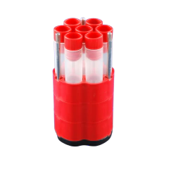 ADAPTADOR REDONDO PARA 7 TUBOS DE 15/10ML (Ø 17x110mm) PARA CAÇAPAS 13045,13437,13438C E ROTOR 12436