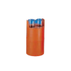 JOGO DE 4 ADAPTADORES, EM POLIPROPILENO, COM CAPACIDADE PARA 2 TUBOS DE 25ML