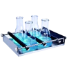 PLATAFORMA UNIVERSAL PARA AGITAÇÃO DE DIVERSOS FRASCOS COM BARRAS AJUSTÁVEIS PARA USO COM AS MESAS AGITADORAS MODELOS BIOGS10, BIOGS20-IC E BIOGS30 E INCUBADORAS COM AGITAÇÃO BIOES60-IC E BIOES60C-IC - CÓDIGO UP-12