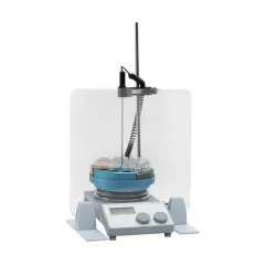ESCUDO DE SEGURANÇA TRANSPARENTE COM ADAPTADOR PARA O AGITADOR MAGNÉTICO COM PLATAFORMA DE 5 POLEGADAS - comprar online