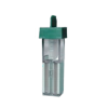 CUBETA PARA ELETROPORAÇÃO E ELETROFUSÃO, CAPACIDADE MÁXIMA VOLUME DE 450UL (MICROLITROS), ELETRODO COM 2MM (0.2CM) (GAP), CORPO EM POLICARBONATO GRAU MÉDICO, TAMPA NA COR PRETA, ESTÉREIS, EMBALADAS INDIVIDUALMENTE (CAIXA COM 500 CUBETAS) CATÁLOGO 12358-2U/500