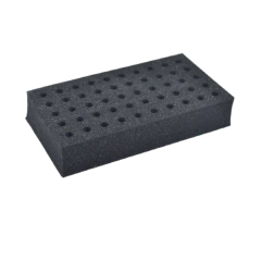 PLATAFORMA (SUPORTE) PARA 50 TUBOS DE 12MM Ø PARA USO EXCLUSIVO COM O AGITADOR MACRO VÓRTEX MODELO BIO-DMT-2500 - CÓDIGO BIO-DMT-B