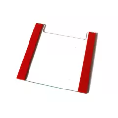 PLACA DE VIDRO ENTALHADA COM ESPAÇADORES FIXOS COM ESPESSURAS DE 0.5, 0.75, 1.0, 1.5 E 2.0MM, PARA CUBAS VERTICAIS 10X10CM MODELOS CVS10DSYS, CVS10D, CVS10PRE E CVS10DSYS-CU MARCA CLEAVER SCIENTIFIC (PCT COM 2) - tienda online