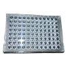 PLACA DE MICROTITULAÇÃO, DESCARTÁVEL, 96 POÇOS, FUNDO U, TRANSPARENTE - comprar online