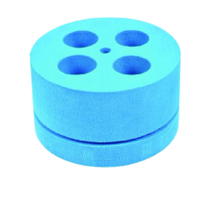PLATAFORMA PARA 4 X 50 ML MACROTUBO (26,2 MM Ø) PARA USO COM OS AGITADORES VÓRTEX MODELOS BIOMIX-25P-IC E BIOMIX-30S-IC