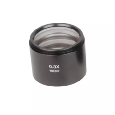LENTE AUXILIAR 0.3X PARA ESTÉREO MICROSCÓPIO TECNIVAL SÉRIE CGA