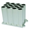 BLOCO 12 TUBOS DE 15 ML (16,9 MM DIÂMETRO) PARA USO COM OS BANHOS SECOS MODELOS BIODTC-100-IC, BIODTH-100-IC, BIOMTC-100-IC, BIOMTH-100-IC - CÓDIGO: BLOCK-L