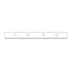 PENTE VERTICAL, 48 AMOSTRAS, 1,0 MM DE ESPESSURA, DENTES QUADRADOS, PARA CUBA DE SEQUENCIAMENTO FORMATO GRANDE MODELO CSQ33 MARCA CLEAVER SCIENTIFIC – CÓDIGO CSQ33-1-48SQT
