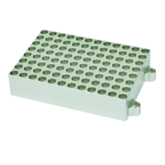 BLOCO 1 MICROPLACA PCR COM 96X0,2ML (6,7 MM DIÂMETRO) PARA USO COM OS BANHOS SECOS MODELOS BIODTC-100-IC, BIODTH-100-IC, BIOMTC-100-IC, BIOMTH-100-IC - CÓDIGO: BLOCK-A