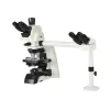 MICROSCÓPIO MULTI VISÃO 2 OBSERVADORES TUBO CENTRAL BINOCULAR PLANACROMÁTICAS 1000X LÂMPADA HALOGÊNIO 24V/100W
