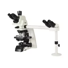 MICROSCÓPIO MULTI VISÃO 2 OBSERVADORES TUBO CENTRAL BINOCULAR PLANACROMÁTICAS 1000X LÂMPADA HALOGÊNIO 24V/100W