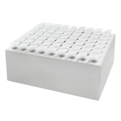 BANHO SECO DIGITAL SEM AGITAÇÃO AQUECIMENTO ATÉ 150ºC CAPACIDADE DE 02 BLOCOS, CAPACIDADE TOTAL PARA 126 MICROTUBOS DE 0,5 ML, COM TIMER - MODELO ALB-H2-1A-IC - comprar online
