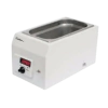 BANHO MARIA DIGITAL, TEMPERATURA COM INDICAÇÃO DE 5ºC ACIMA DA AMBIENTE ATÉ 95ºC, CAPACIDADE 6 LITROS, CUBA INTERNA EM AÇO INOX NO FORMATO RETANGULAR, SEM CIRCULAÇÃO, COM TAMPA, 110V - MODELO 005621-IC