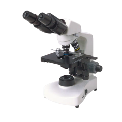 MICROSCÓPIO BIOLÓGICO TRINOCULAR 1.600X, 4 OBJETIVAS SEMI-PLANACROMÁTICAS INFINITAS (IOS), LED 3W, INTENSIDADE REGULÁVEL