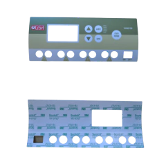 ETIQUETA AUTOADESIVA PARA O PAINEL DA FONTE DE ELETROFORESE GSR MODELO 1000STD - CÓDIGO ET-1000STD