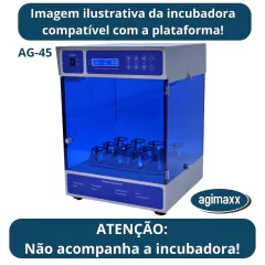 PLATAFORMA PARA AGITAÇÃO DE 12 FRASCOS DE 100ML PARA AGITADOR ORBITAL AG-200 E INCUBADORA AG-45 - CÓDIGO AG-P1 en internet
