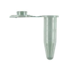 MICROTUBO CENTRIFUGAÇÃO 0,6 ML LIVRE DNAse/RNAse COM TRAVA NATURAL GRADUADO (PCT 250 PÇS)
