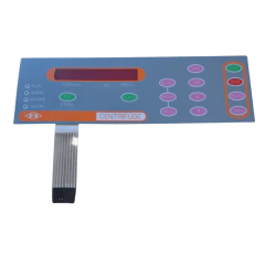 PAINEL COM TECLADO DE MEMBRANA (FLAT CABLE) PARA CENTRÍFUGA MARCA HT MODELO MCD-2000 – CÓDIGO PANEL MCD2000