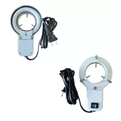 SISTEMA ILUMINAÇÃO CIRCULAR FLUORESCENTE PARA ESTEREOMICROSCOPIOS 110V DIÂMETRO INTERNO 6 CM