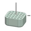 ADAPTADOR RETANGULAR PARA 28 MICROTUBOS DE 1,2 ML (VÁCUO) COMPATÍVEL COM CAÇAPAS CAT 13.831/13.83IC E ROTOR HORIZONTAL MOD 12.870 PARA USO COM CENTRÍFUGAS MOD 380/380 R (JOGO COM 04 PEÇAS). MODELO: 14860-IC