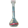 Balão Volumétrico 25ml PMP/TPX Vitlab - Alta Resistência Térmica (170°C) e Química! - comprar online