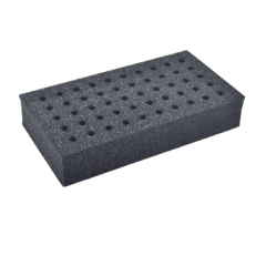 PLATAFORMA (SUPORTE) PARA 50 MICROTUBOS DE 10MM Ø PARA USO EXCLUSIVO COM O AGITADOR MACRO VÓRTEX MODELO BIO-DMT-2500 - CÓDIGO BIO-DMT-A