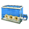 CÂMARA (GLOVE BOX) USO EM PESAGENS COM BALANÇAS ANALÍTICAS, SISTEMA DE EXAUSTÃO FECHADO, 3 LUVAS, 122 X 74 X 81CM