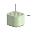 ADAPTADOR RETANGULAR PARA 12 TUBOS DE 15 ML (FALCON) COMPATÍVEL COM CAÇAPAS 13.831/13.83IC E ROTOR HORIZONTAL MOD 12.870 PARA USO COM CENTRÍFUGAS MOD 380/380 R (JOGO COM 04 PEÇAS). MODELO: 14838-IC