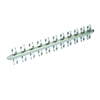 PLATAFORMA COM GRAMPOS DE FIXAÇÃO COM CAPACIDADE PARA 22X15ML PARA O HOMOGENEIZADOR ROTATIVO BIOVM-80 - CÓDIGO MV80-B