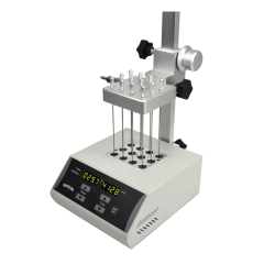 CONCENTRADOR DE AMOSTRAS DIGITAL PARA MICROTUBOS 0,2/2,0ML ATÉ TUBOS DE 40 MM DE DIÂMETRO COM CONTROLADOR DE TEMPERATURA E VÁLVULA REGULADORA DE FLUXO COM CAPACIDADE PARA UM BLOCO DE AMOSTRAS - MODELO NDK200-1N-IC
