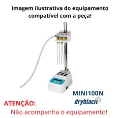 BLOCO PARA USO COM MINI CONCENTRADOR DE AMOSTRAS MODELO MINI100N-IC - Biosystems Importadora Ltda