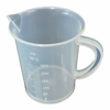 JARRA GRADUADA, POLIPROPILENO, TRANSPARENTE, BICO VERTEDOR, GRADUAÇÃO EM ALTO RELEVO, 250 ML
