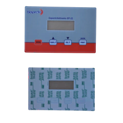 ETIQUETA AUTOADESIVA DO PAINEL PARA REPOSIÇÃO NO ESPECTROFOTÔMETRO BIOSPECTRO MODELO "SP-22" (NOVO) - CÓDIGO ET-SP22-N