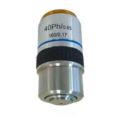 OBJETIVA ACROMÁTICA PARA CONTRASTE DE FASE PARA USO COM MICROSCÓPIOS BIOVAL L1000 40X (NA 0,65)