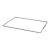 ESTRUTURA/MOLDURA EM AÇO INOXIDÁVEL 160X110MM PARA TESTE DE FOLHA DE ALUMÍNIO PARA VERIFICAÇÃO BANHOS BANDELIN