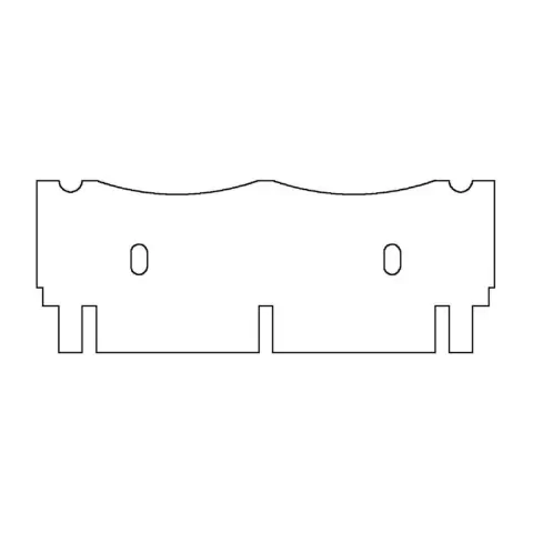 PENTE HORIZONTAL, 02 AMOSTRAS, 02 MARCADORES, 1,0 MM DE ESPESSURA, PARA CUBA HORIZONTAL MARCA CLEAVER SCIENTIFIC MODELOS MSMIDI7, MSMIDI10 E MSMIDIDUO – CÓDIGO MS10-2-1