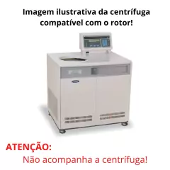 ROTOR DE ÂNGULO FIXO COM CAPACIDADE PARA 8 TUBOS DE 5 ML COM TAMPA À PROVA DE AEROSSÓIS PARA USO EXCLUSIVO COM ULTRACENTRÍFUGAS À VÁCUO, MODELOS VS-65K E V-75K FABRICADO EM TITÂNIO - CÓDIGO V0508-TI - comprar online