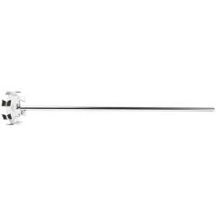 HÉLICE COM HASTE TIPO "FLUXO RADIAL" 40CM, DIÂM 5CM(AGT) E 8MM(HASTE), AÇO INOXIDÁVEL 316L, PARA AGITADOR MECÂNICO DLAB