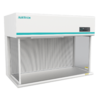 CABINE PCR/DNA, FLUXO VERTICAL FILTRO HEPA 99.99%, ILUMINAÇÃO INTERNA E LÂMPADA UV P/ DESCONTAMINAÇÃO, SEM VIDRO PROTETOR FRONTAL DESLIZANTE, ÁREA INTERNA EM AÇO INOX MEDINDO 112CM (LARG) X 49CM (COMP) - MODELO CLEAN-6-HOLD-SVF-112CM