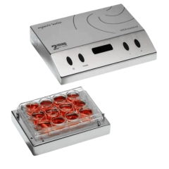 AGITADOR MAGNÉTICO DIGITAL SEM AQUECIMENTO, PARA USO EXCLUSIVO COM MICROPLACAS DE 12 POÇOS, COM PONTOS DE AGITAÇÃO INDIVIDUAIS (POÇO A POÇO), UNIDADE DE CONTROLE EXTERNA (REMOTA), SAÍDA RS232 E CABO EXTENSOR DE 3 M - MODELO MIXDRIVE-12-MTP-IC