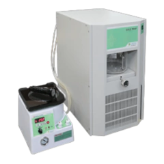 MICRO CENTRÍFUGA CONCENTRADORA À VÁCUO, 3 VELOCIDADES, COM AQUECIMENTO ATÉ 65°C E "COLD-TRAP" PARA RESFRIAMENTO, BOMBA DE VÁCUO RESISTENTE A VAPORES AGRESSIVOS, EQUIPADA COM 1 ROTOR PARA 12 MACROTUBOS DE 15ML - MODELO NB503-CIR-PE-COLD-IC