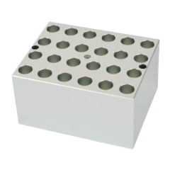 BLOCO PARA 24 MICROTUBOS DE 1,5 ML PARA USO COM OS BANHOS SECOS BIODKT200-1-IC, BIODKT200-2-IC, BIODKT200-4-IC E DKT-200-4-PCR-IC - CÓDIGO DT-14