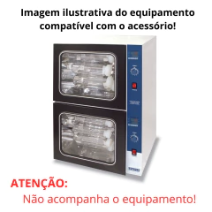 ROTOR GIRATORIO HORIZONTAL (ASADOR) PARA 12/24 BOTELLAS 40MM DIA. X 120/200MM PARA COMBI-H12/D24/V12/SV12/SV120 - comprar online