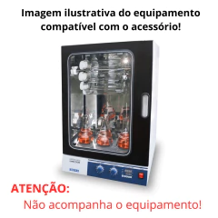 ROTOR GIRATÓRIO HORIZONTAL (ROTISSERIE) PARA 24 MACROTUBOS CÔNICOS DE 50 ML PARA HAG, COMBI-H12/D24/V12/SV12/SV120 - tienda online