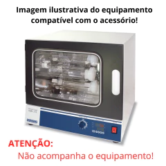 Imagen de ROTOR GIRATORIO HORIZONTAL (ASADOR) PARA 12/24 BOTELLAS 40MM DIA. X 120/200MM PARA COMBI-H12/D24/V12/SV12/SV120