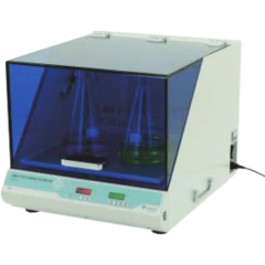INCUBADORA DE BANCADA COM AGITADOR INTERNO AQUECIMENTO 60°C PORTA FRONTAL EM ACRÍLICO, TIMER, CÂMARA INTERNA AÇO INOX, EQUIPADA COM PLATAFORMAS PARA FRASCOS 36X100ML, 23X250ML, 16X500ML, 9X1000ML, 5X2000ML - MODELO: NB205L-IC