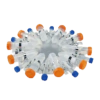 PLATAFORMA COM GRAMPOS DE FIXAÇÃO PARA 30X1,5ML (MICROTUBOS), 10X15ML E 10X50ML MACROTUBOS CÔNICOS TIPO FALCON PARA USO COM O HOMOGENEIZADOR ROTATIVO MODELO YC80 - CÓDIGO YC-E