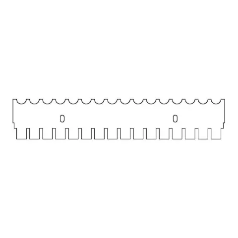 PENTE HORIZONTAL, 16 AMOSTRAS, 1,0 MM DE ESPESSURA, PARA CUBA HORIZONTAL MARCA CLEAVER SCIENTIFIC MODELOS MSMAXI10, MSMAXI15, MSMAXI20, MSMAXI25 E MSMAXIDUO – CÓDIGO MS20-16-1